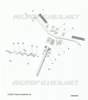 STERZO SUPERIORE &amp; MANUBRIO ASM.