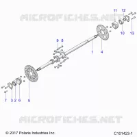 SOSPENSIONE POSTERIORE AXLE