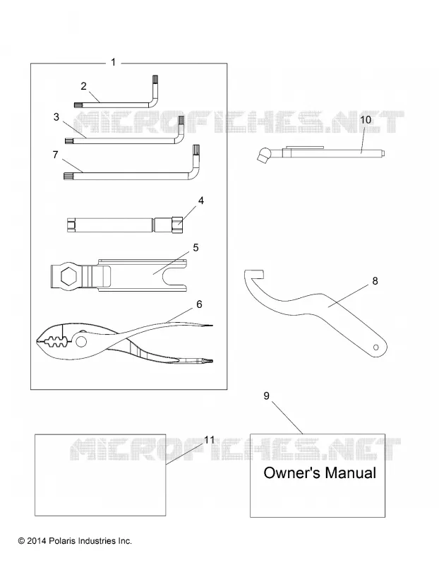 REFERENCES, TOOL KIT AND MANUALE DEL PROPRIETARIOS