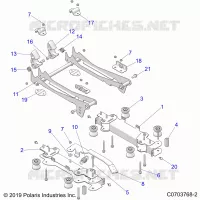 SEDE MOUNTING, FRONT