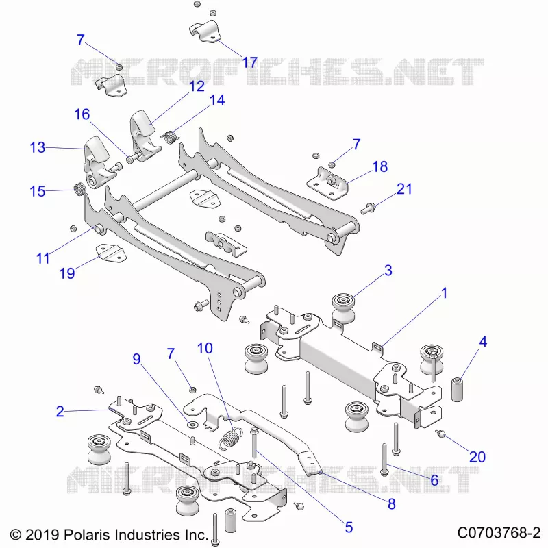 SEDE MOUNTING, FRONT
