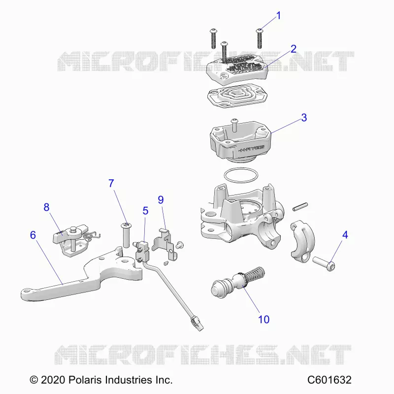 BRAKES, CILINDRO PRINCIPALE ASM.