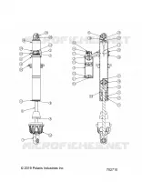 SUSPENSION, SHOCK ANTERIORE INTERNALS