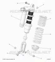 SUSPENSION, SHOCK ANTERIORE MOUNTING, STANDARD/PREMIUM