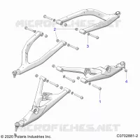 SOSPENSIONI ANTERIORI CONTROL ARMS MOUNTING