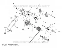SUSPENSION, POSTERIORE COPPIA ARM