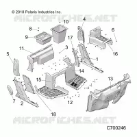 CARROZZERIA INFERIORE ANTERIORE AND ROCKERS
