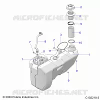 SISTEMA DI ALIMENTAZIONE CARBURANTE, FUEL TANK