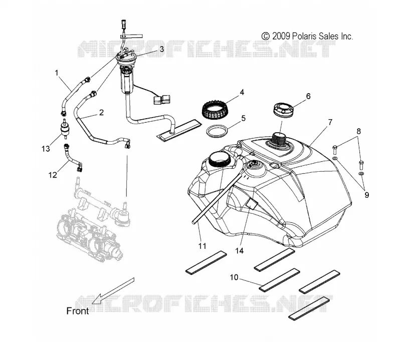 SISTEMA DI ALIMENTAZIONE CARBURANTE, CARBURANTE TANK and CARBURANTE LINES
