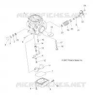 MOTORE, CARBURATORE, LOWER