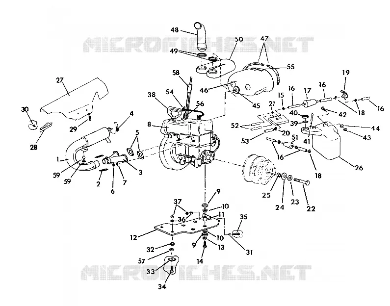 MONTAGGIO DEL MOTORE Indy Lite (4921332133019A)