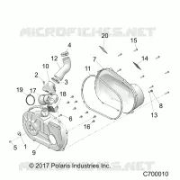 DRIVE TRAIN, COPERCHIO FRIZIONE AND DUCTING