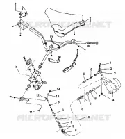 INSIEME DELLO STERZO SL 650 / B934058 (4924732473010A)