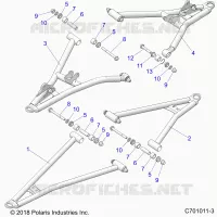 SOSPENSIONI ANTERIORI CONTROL ARMS