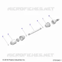 DRIVE TRAIN, HALF POSTERIORE ALBERO