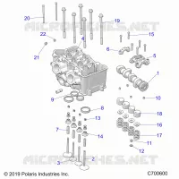 CILINDRO HEAD AND VALVES
