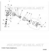 TRASMISSIONE, FRONT GEARCASE