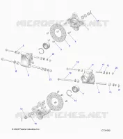 SUSPENSION, PORTAPACCHI POSTERIORE