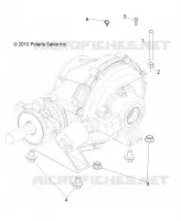 TRASMISSIONE, REAR SCATOLA INGRANAGGI MONTAGGIO