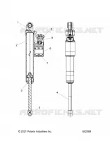 SUSPENSION, AMMORTIZZATORE POSTERIORE TRACK