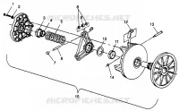 TRASMISSIONE FRIZIONE LITE GT 0973133 and EUROPEAN LITE GT E973133 (4938253825B011)