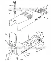 MONTAGGIO SEDILE   SERBATOIO Storm/0932770 and Storm SKS/0932570 (4923032303002A)