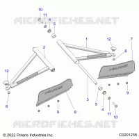 SUSPENSION, A-ARM AND PAVONEGGIARSI MOUNTING