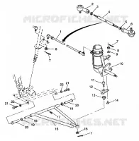 Wishbones ANTERIORI E TIRANTI STERZO Trail Blazer W937221 (4924082408015A)