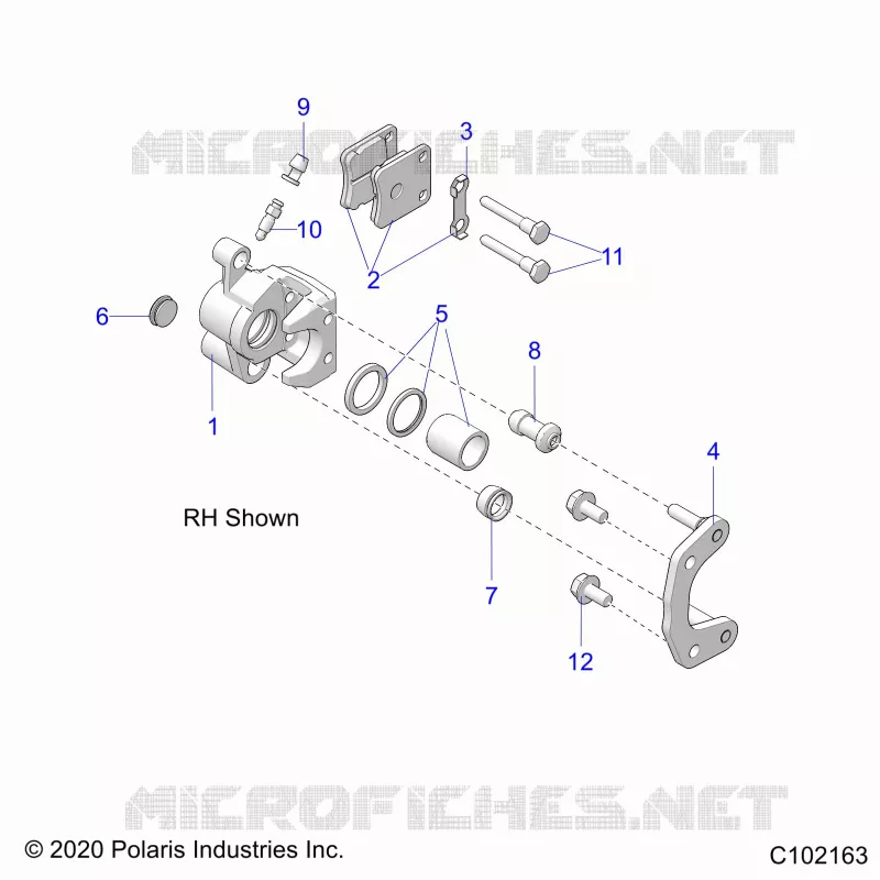 BRAKES, PINZA FRENO ANTERIORE