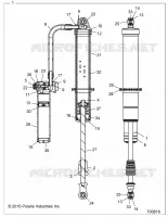 SUSPENSION, AMMORTIZZATORE POSTERIORE