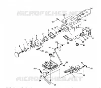 FRENO POSTERIORE/FOOT PEDAL ASSEMBLY 2X4 350L W937539 (4924032403024A)