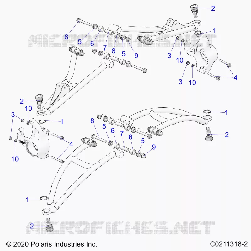 SOSPENSIONI ANTERIORI A-ARM MOUNTING