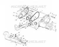 COPERCHIO FRIZIONE ASSEMBLY Scrambler W957840 (4927252725C006)
