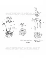 ENGINE, TESTA CILINDRO, CAMS AND VALVES