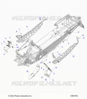 CHASSIS, PROTEZIONE FRIZIONE, FOOTRESTS, AND RUNNINGBOARDS