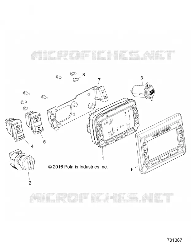 ELETTRICO, DASH INSTRUMENTS AND CONTROLS