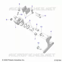 BRAKES, PINZA FRENO POSTERIORE