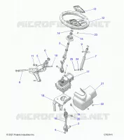 STEERING,INSIEME DELLO STERZO, EPS
