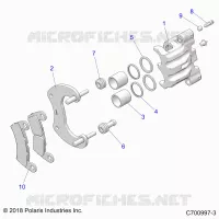 BRAKES, PINZA POSTERIORE