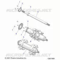 DRIVE TRAIN, JACKSHAFT AND ALBERO DI TRASMISSIONE