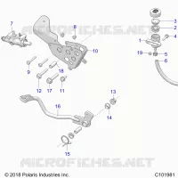BRAKES, BRAKE PEDAL AND CILINDRO PRINCIPALE