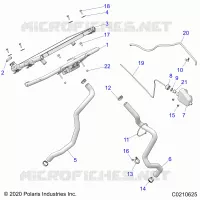 ENGINE, SISTEMA DI RAFFREDDAMENTO, RADIATOR