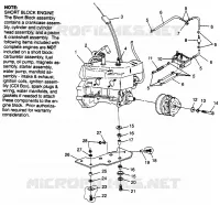 MONTAGGIO DEL MOTORE LITE GT 0973133 and EUROPEAN LITE GT E973133 (4938253825B013)