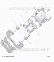 BRAKES, PINZA POSTERIORE