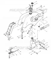MONTAGGIO SERBATOIO CARBURANTE (4913501350009A)