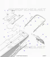 PARAURTI, REAR, CLOSEOFF, TUNNEL COVER