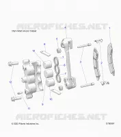 BRAKES, PINZA FRENO ANTERIORE