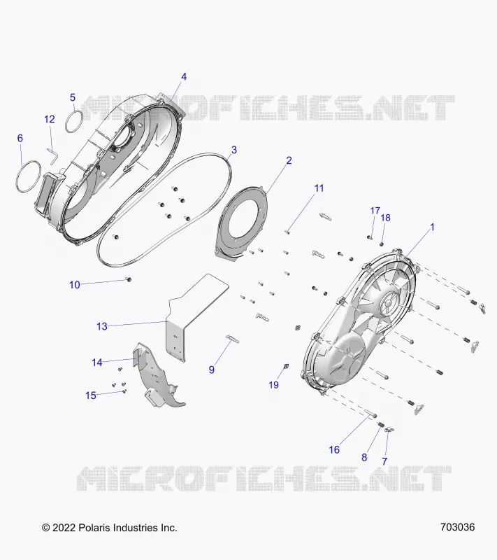 TRASMISSIONE, CLUTCH COVER, INNER/OUTER