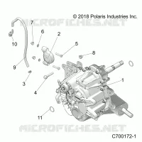DRIVE TRAIN, MAIN SCATOLA INGRANAGGI MONTAGGIO