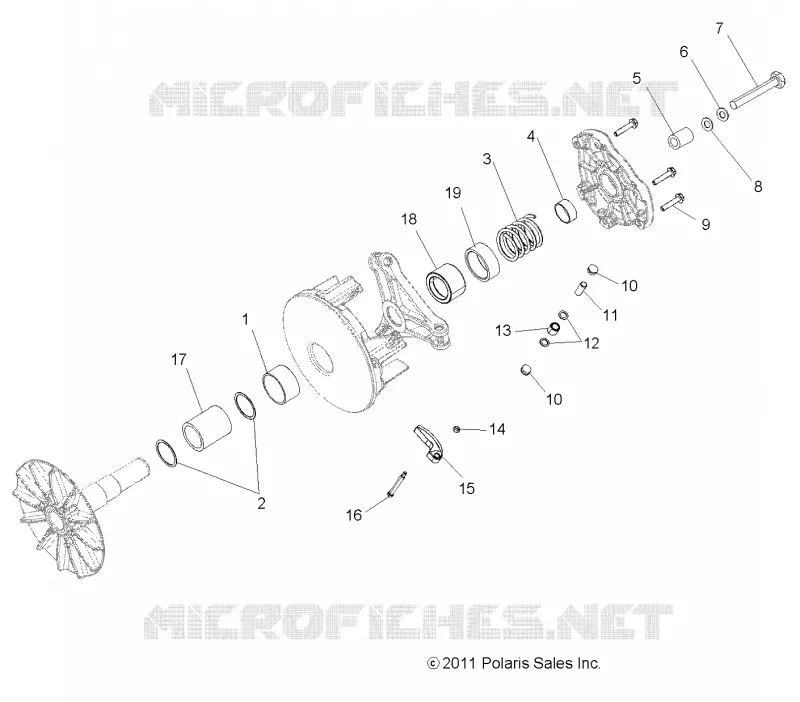 TRASMISSIONE, PRIMARY CLUTCH